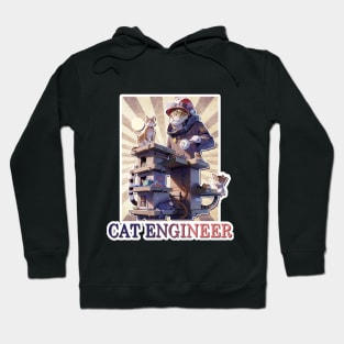 Cat Engineer Hoodie